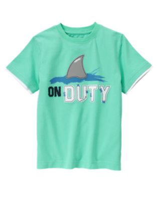 On Duty Shark Tee