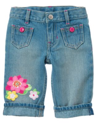 Gem Water Lily Clam Digger Jean