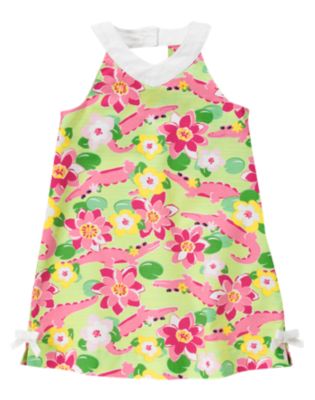 Crocodile Lily Dress