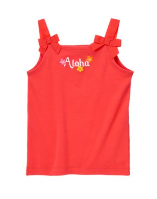 Bow Strap Aloha Tank