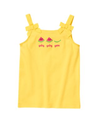 Bow Strap Watermelon Tank