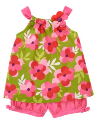 Plumeria Blossom Two-Piece Set