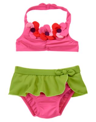 Plumeria Blossom Bikini Swimsuit