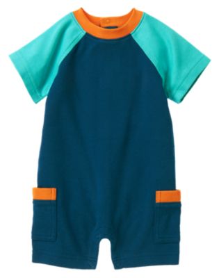 Colorblock One-Piece