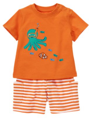 Snorkel Octopus Two-Piece Set