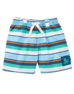 Octopus Stripe Short