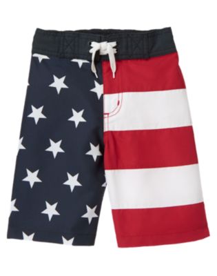 Stars & Stripes Swim Trunk