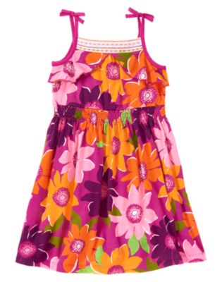 Safari Flower Dress