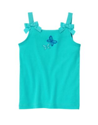 Bow Strap Butterfly Tank