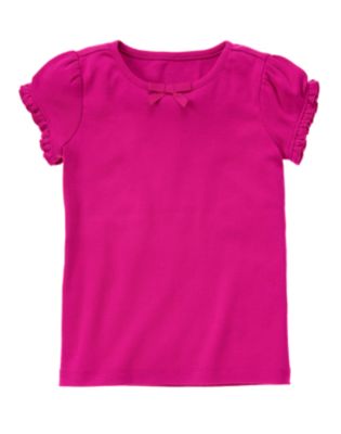 Ruffle Sleeve Tee