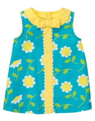 Daisy Circle Trim Dress