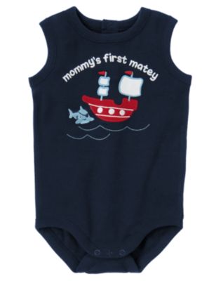 Pirate Shark Ship Tank Bodysuit
