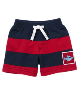 Pirate Shark Stripe Short