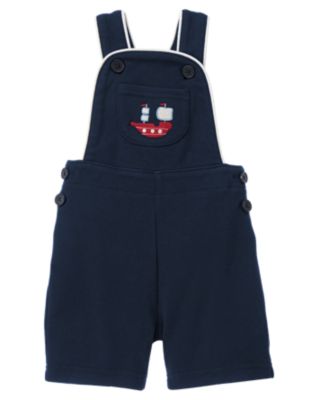 Embroidered Ship Overall