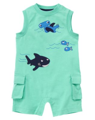 Happy Sharks One-Piece