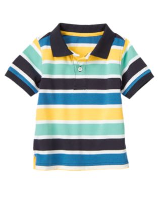 Stripe Polo Shirt