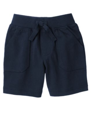 Ribbed Waist Knit Short