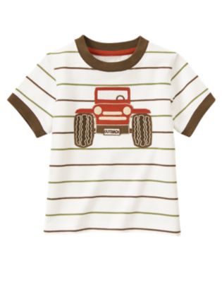 Outback Jeep Stripe Tee