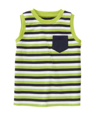 Stripe Pocket Tank