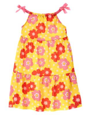 Tropical Flower Pajama Gown