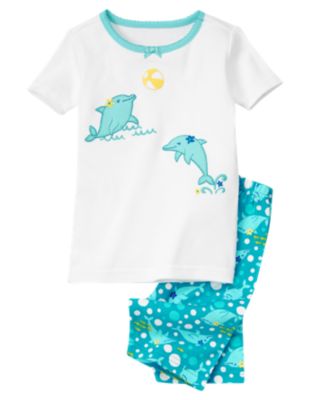 Dolphin Shortie Two-Piece Gymmies&reg;