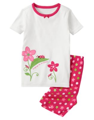 Ladybug Friends Shortie Two-Piece Gymmies&reg;