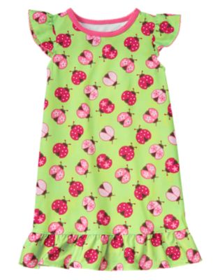 Ladybug Pajama Gown