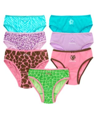 Animal Print Panty Seven-Pack