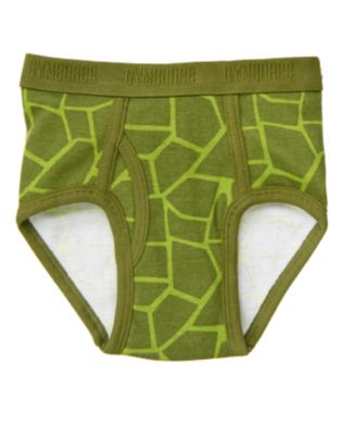 Alligator Print Brief