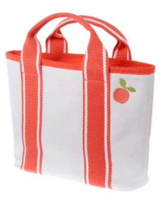 Peach Canvas Tote