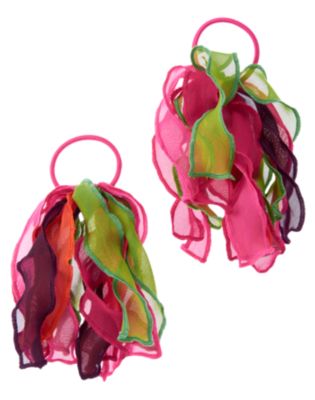 Organza Pony Holder Two-Pack