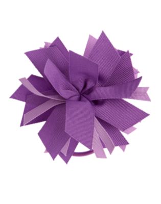 Ribbon Corsage Pony Holder
