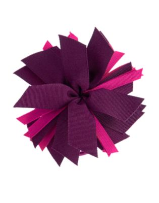 Ribbon Corsage Pony Holder