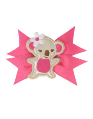 Koala Bow Hair Clip