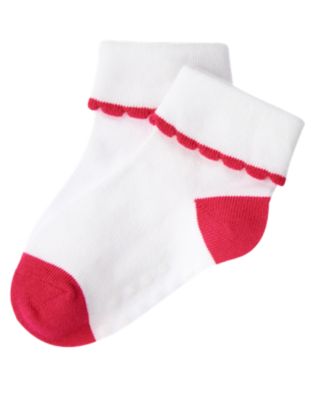 Scalloped Sock