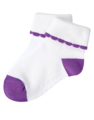 Scalloped Sock