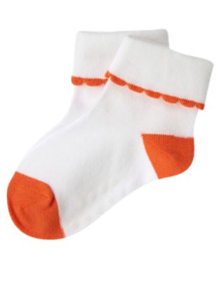Scalloped Sock