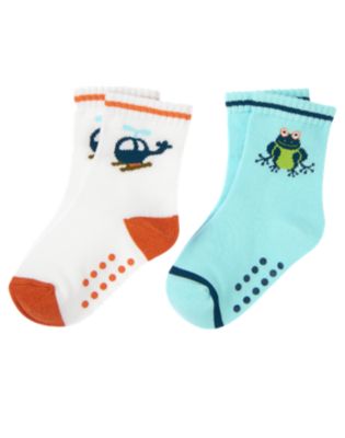 Tree Frog Helicopter Sock Two-Pack