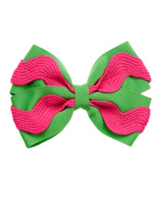 Ric Rac Bow Hair Clip