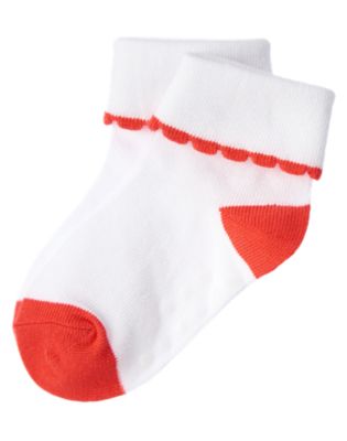 Scalloped Sock