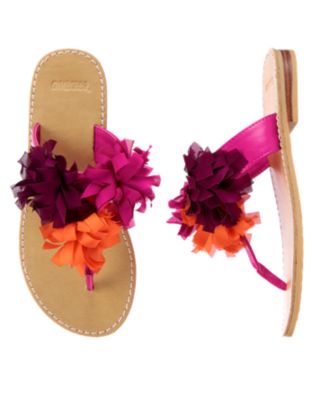 Flower Flip Flop Sandal