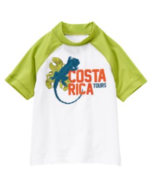 Costa Rica Iguana Rash Guard