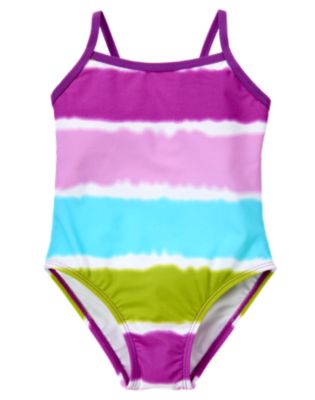 Dip-Dye One-Piece Swimsuit