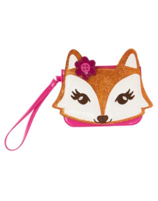 Glitter Fox Wristlet