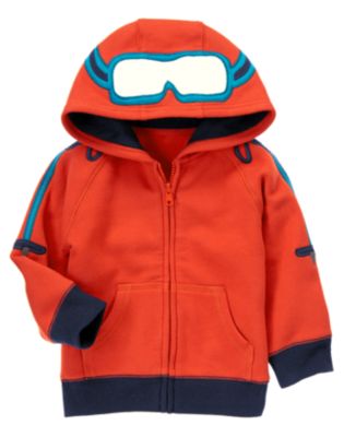 Ski Goggles Fleece Hoodie