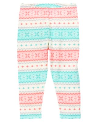 Sparkle Fair Isle Leggings