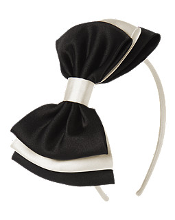 Colorblock Bow Headband