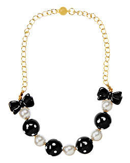 Bow Dot Bauble Necklace