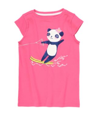 Glittery Panda Tee