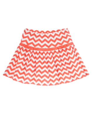 Chevron Bow Skort